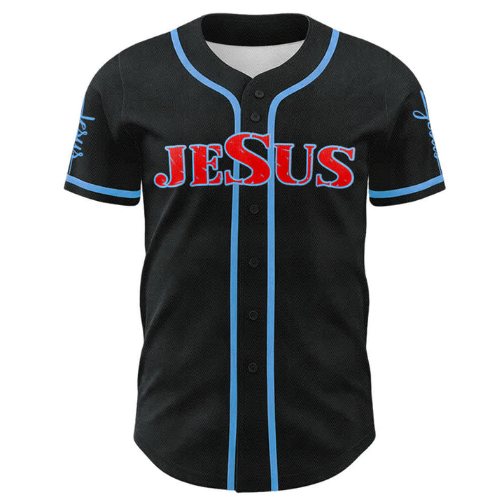 Christianartworkshop Jesus Kreuz Nagel und Dornenkrone Baseballtrikot - image 48