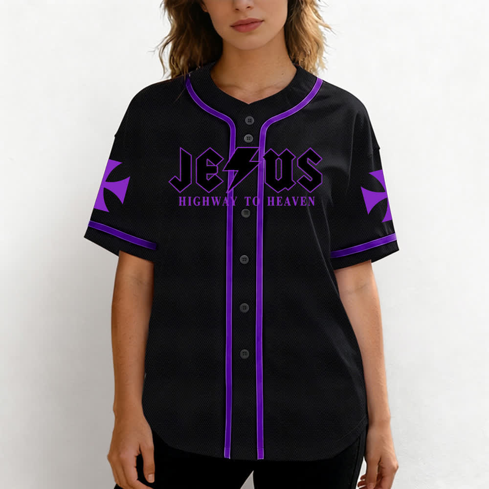 Christianartworkshop Jesus – Der Weg zum Himmel (Jeremia 17,7-8) Baseball-Trikot - image 53