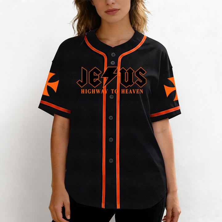 Christianartworkshop Jesus – Der Weg zum Himmel (Jeremia 17,7-8) Baseball-Trikot - image 39