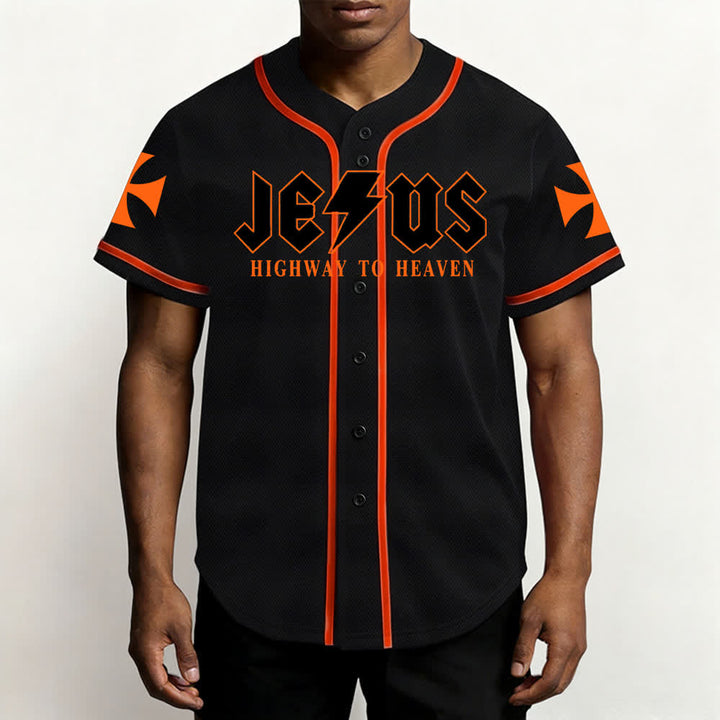 Christianartworkshop Jesus – Der Weg zum Himmel (Jeremia 17,7-8) Baseball-Trikot - image 41