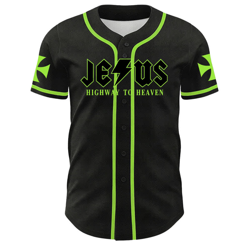 Christianartworkshop Jesus – Der Weg zum Himmel (Jeremia 17,7-8) Baseball-Trikot - image 58