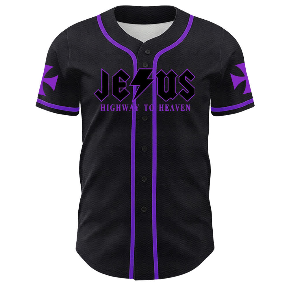 Christianartworkshop Jesus – Der Weg zum Himmel (Jeremia 17,7-8) Baseball-Trikot - image 51
