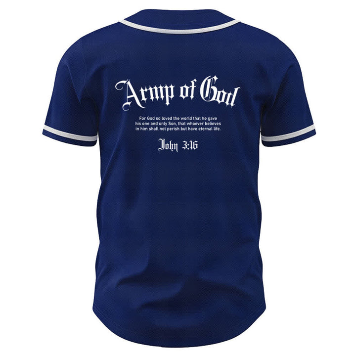 Christianartworkshop Army Of God Mesh Streetwear Baseballtrikot - image 50