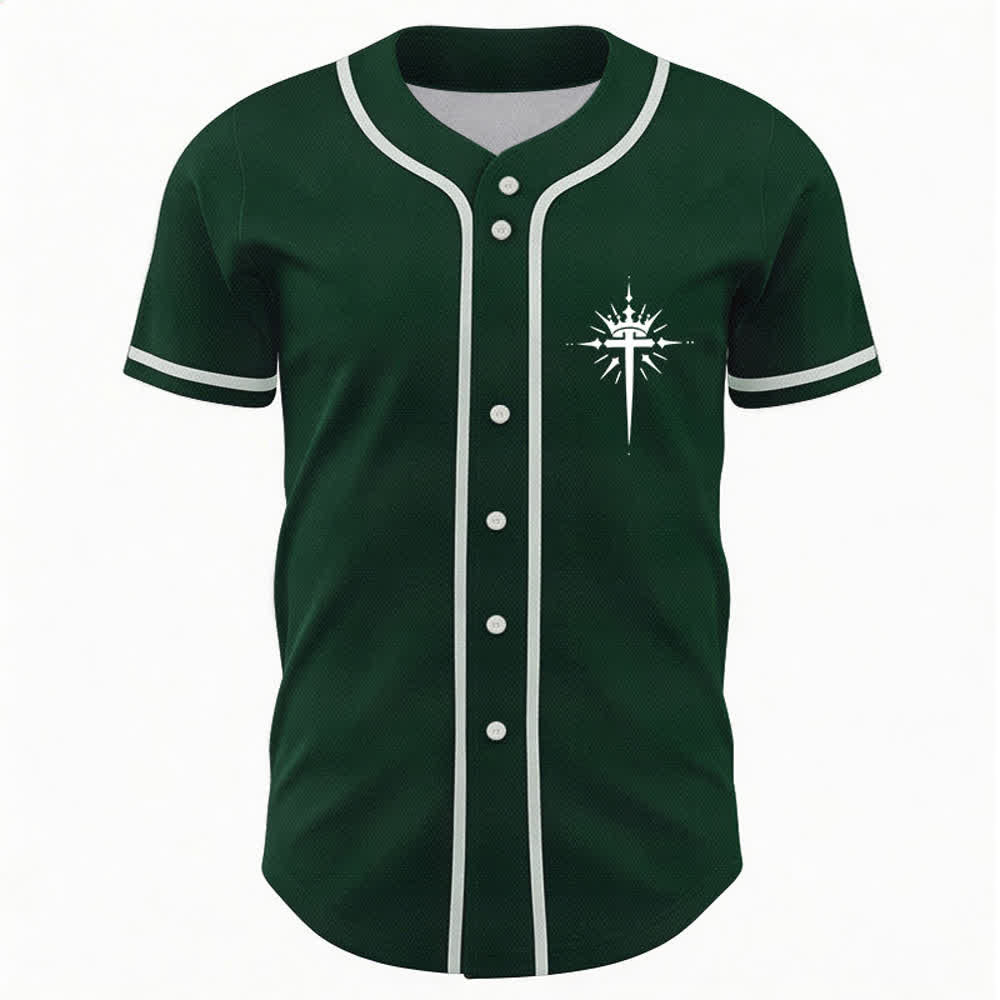 Christianartworkshop Army Of God Mesh Streetwear Baseballtrikot - image 23