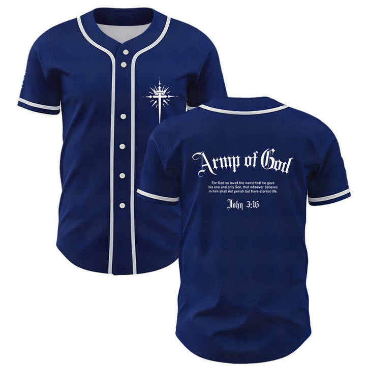 Christianartworkshop Army Of God Mesh Streetwear Baseballtrikot - Marine - 5XL - image 49