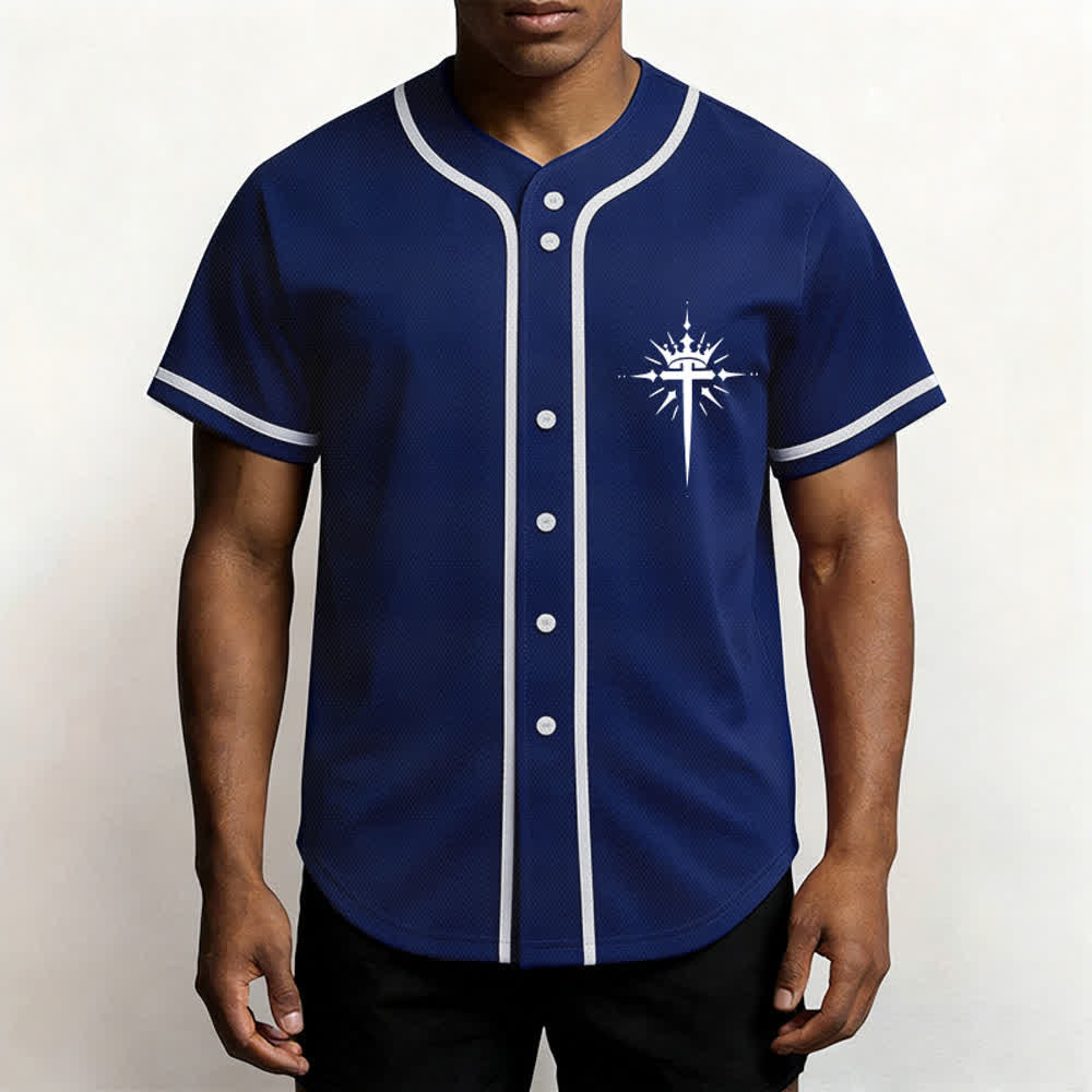 Christianartworkshop Army Of God Mesh Streetwear Baseballtrikot - image 55