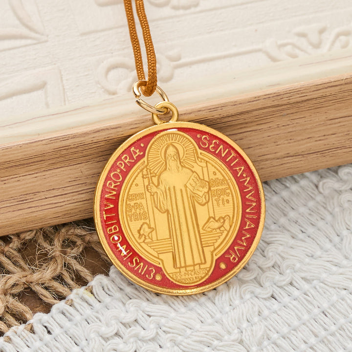Christianartworkshop Rosenkranz-Taschenanhänger aus Olivenholzperlen fürs Auto: Symbol des beständigen himmlischen Schutzes - image 3