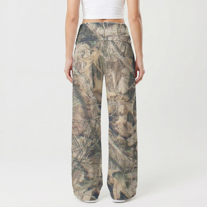 Christianartworkshop God’s Got You Camo High Waist Damen-Hose mit weitem Bein - image 2