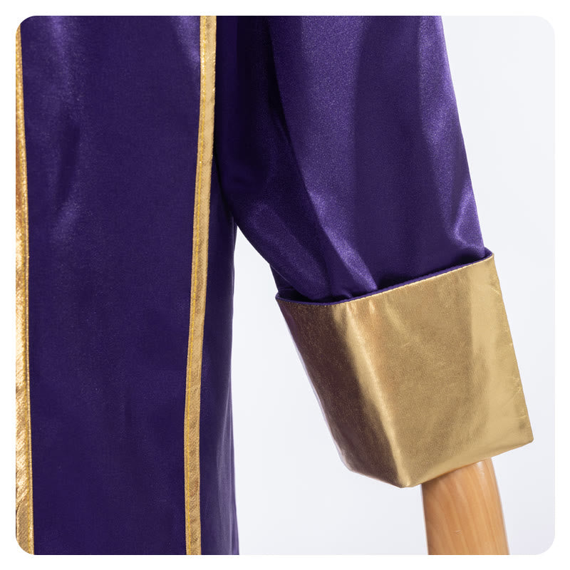 Traditionelle Pastorrobe von Christianartworkshop mit vertikalen Kreuzverzierungen und Ärmelbesatz - image 21