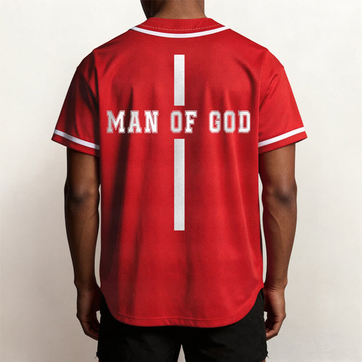 Christianartworkshop Man Of God Varsity Button Up Baseball Jersey - image 19