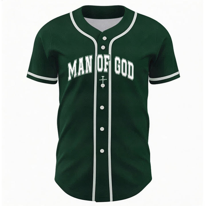 Christianartworkshop Baseballtrikot mit Botschaft „Pray Tap My Shoulder“ - image 37