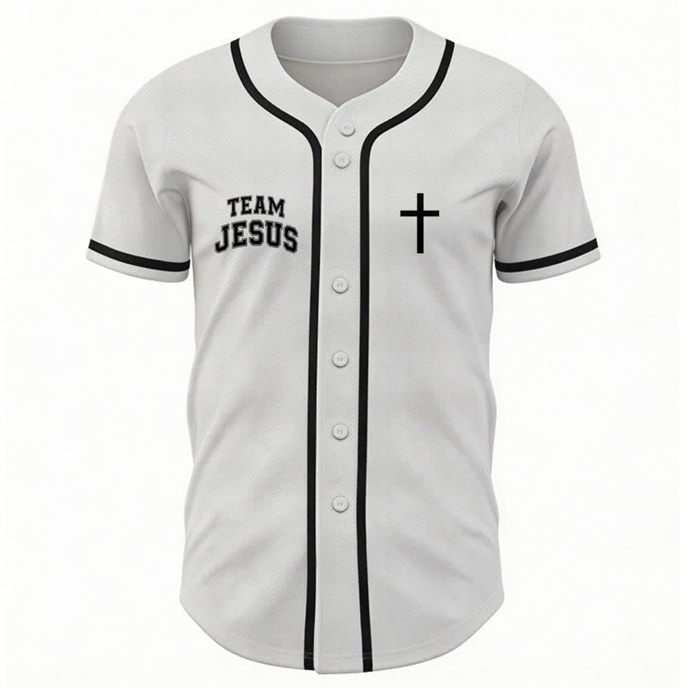 Christianartworkshop Team Jesus Chosen Mesh Baseballtrikot - image 2