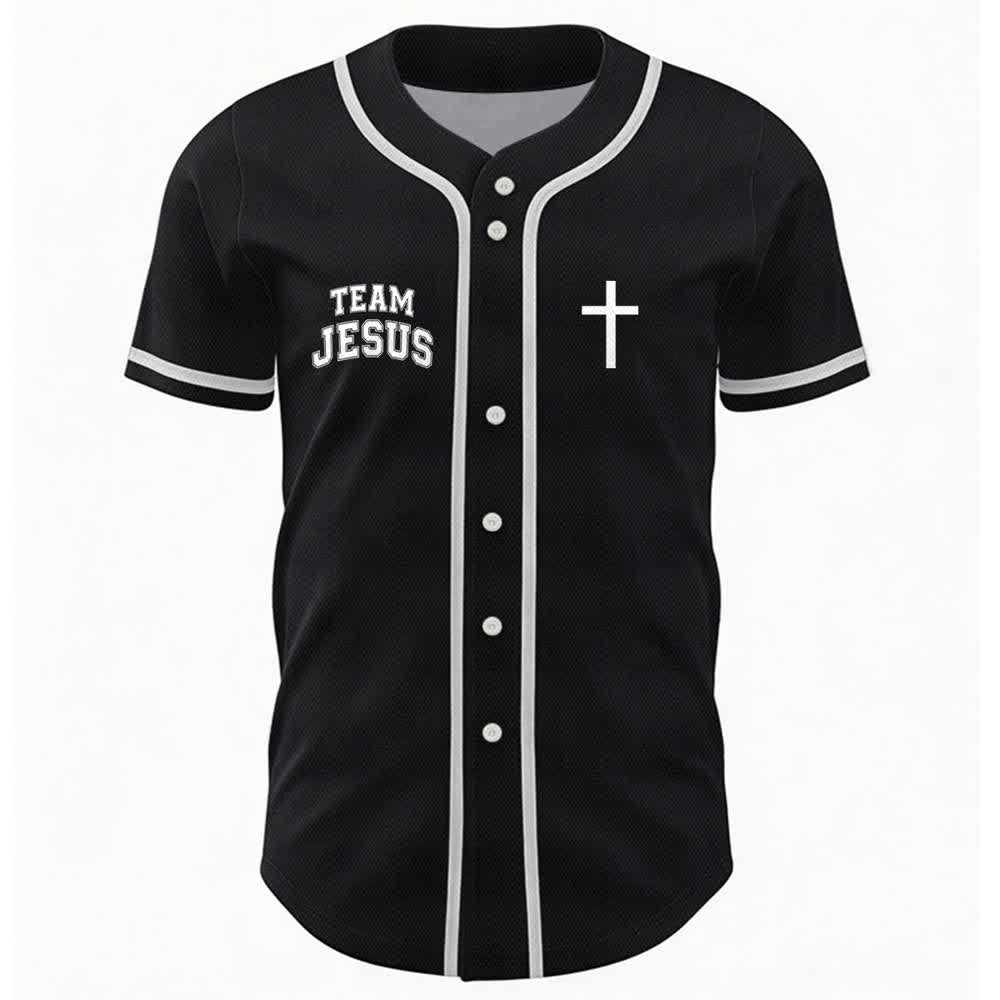 Christianartworkshop Team Jesus Chosen Mesh Baseballtrikot - image 9
