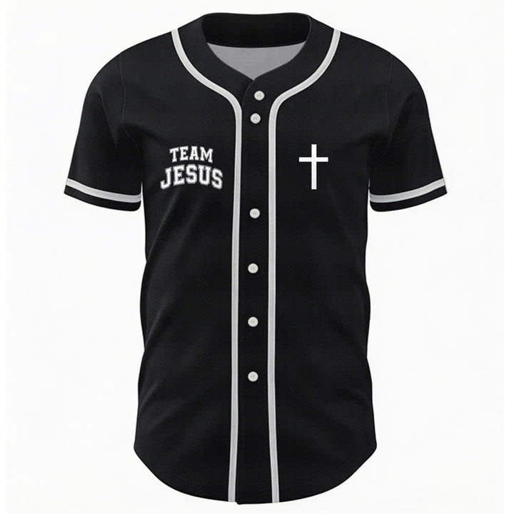 Christianartworkshop Team Jesus Chosen Mesh Baseballtrikot - image 9