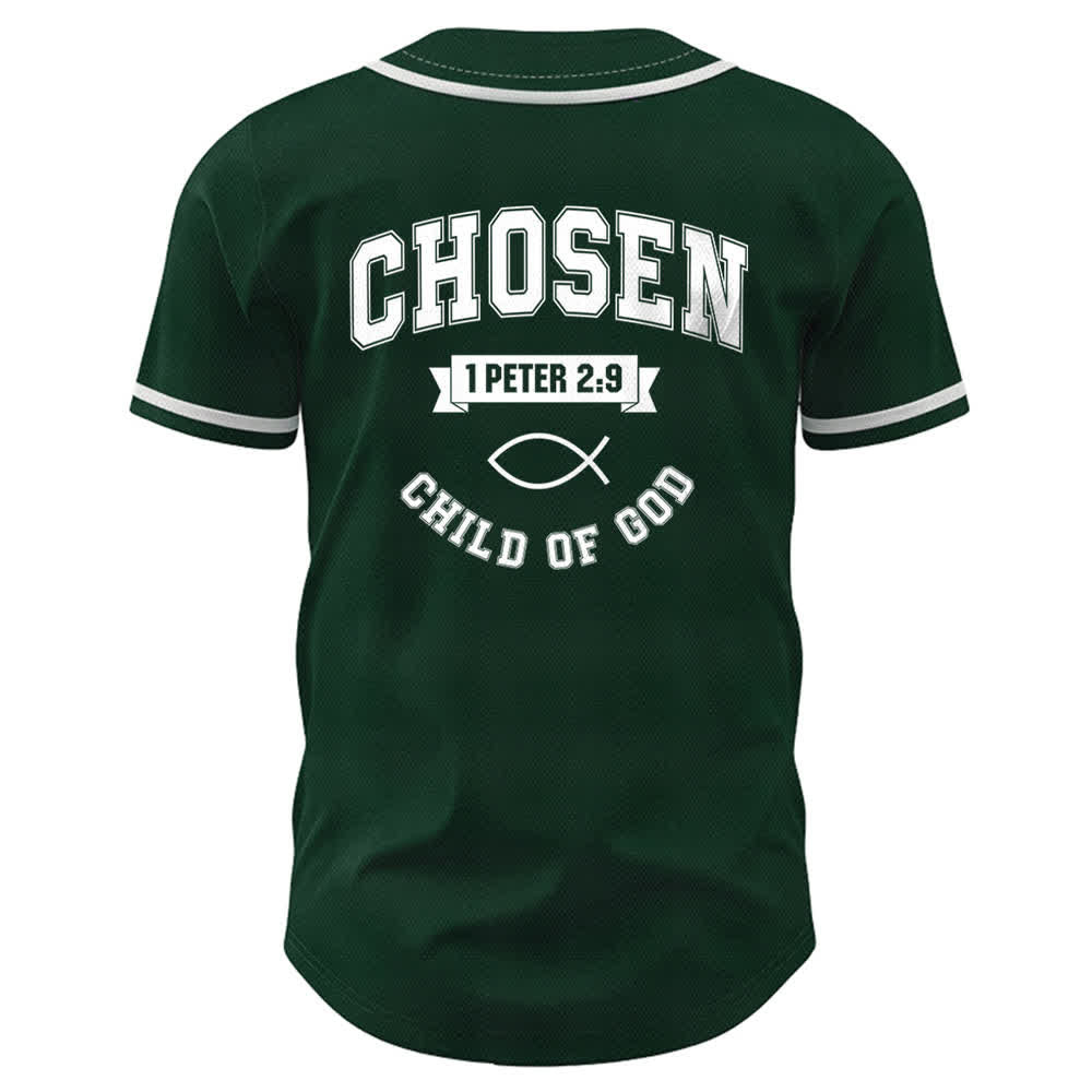 Christianartworkshop Team Jesus Chosen Mesh Baseballtrikot - image 22
