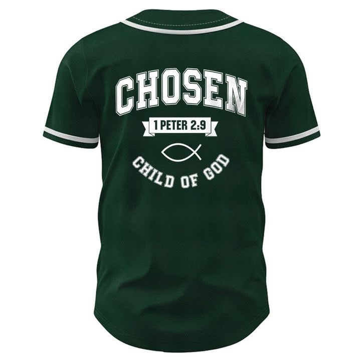 Christianartworkshop Team Jesus Chosen Mesh Baseballtrikot - image 22