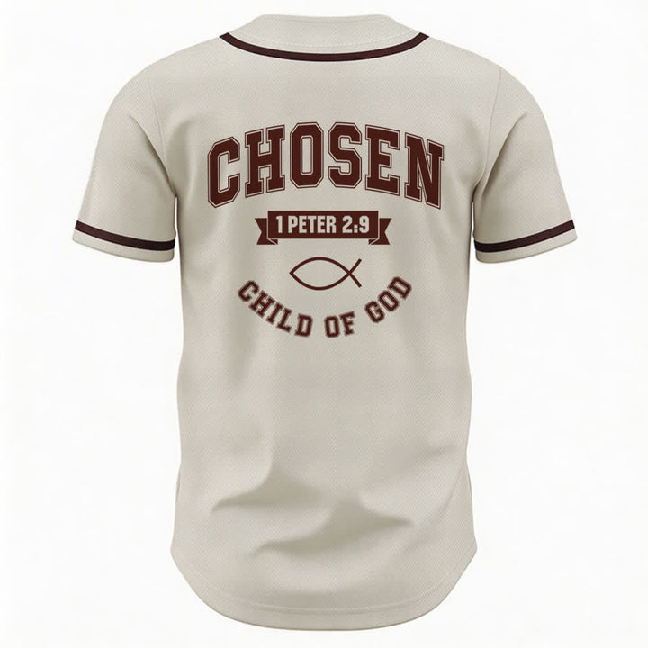 Christianartworkshop Team Jesus Chosen Mesh Baseballtrikot - image 29