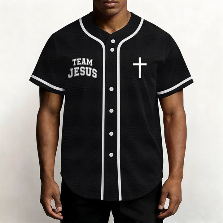 Christianartworkshop Team Jesus Chosen Mesh Baseballtrikot - image 13