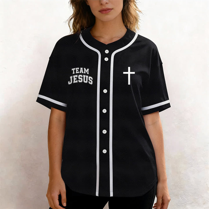 Christianartworkshop Team Jesus Chosen Mesh Baseballtrikot - image 11