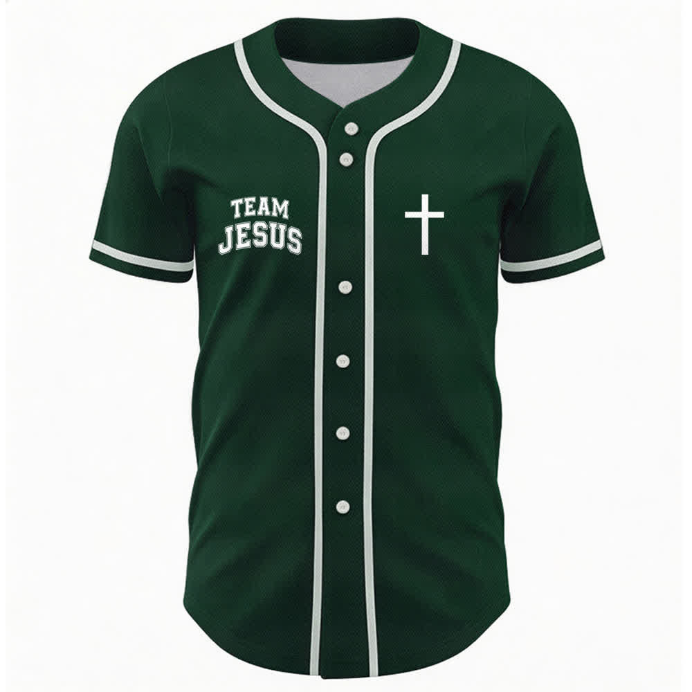 Christianartworkshop Team Jesus Chosen Mesh Baseballtrikot - image 23