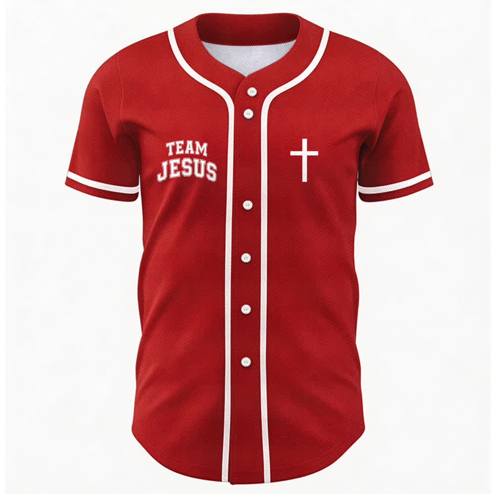 Christianartworkshop Team Jesus Chosen Mesh Baseballtrikot - image 51