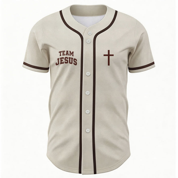 Christianartworkshop Team Jesus Chosen Mesh Baseballtrikot - image 30