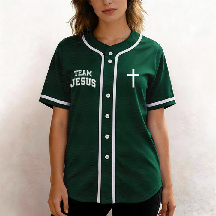 Christianartworkshop Team Jesus Chosen Mesh Baseballtrikot - image 25