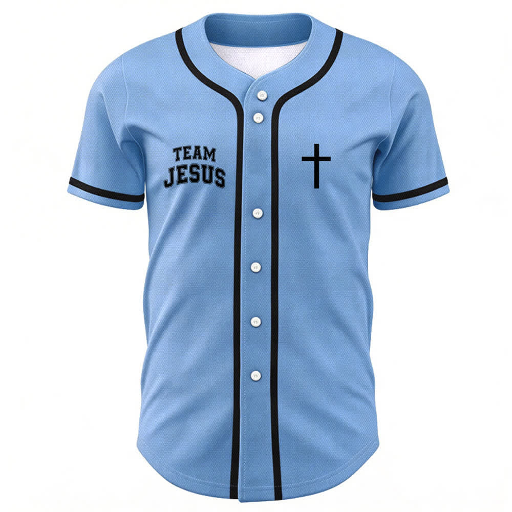 Christianartworkshop Team Jesus Chosen Mesh Baseballtrikot - image 37