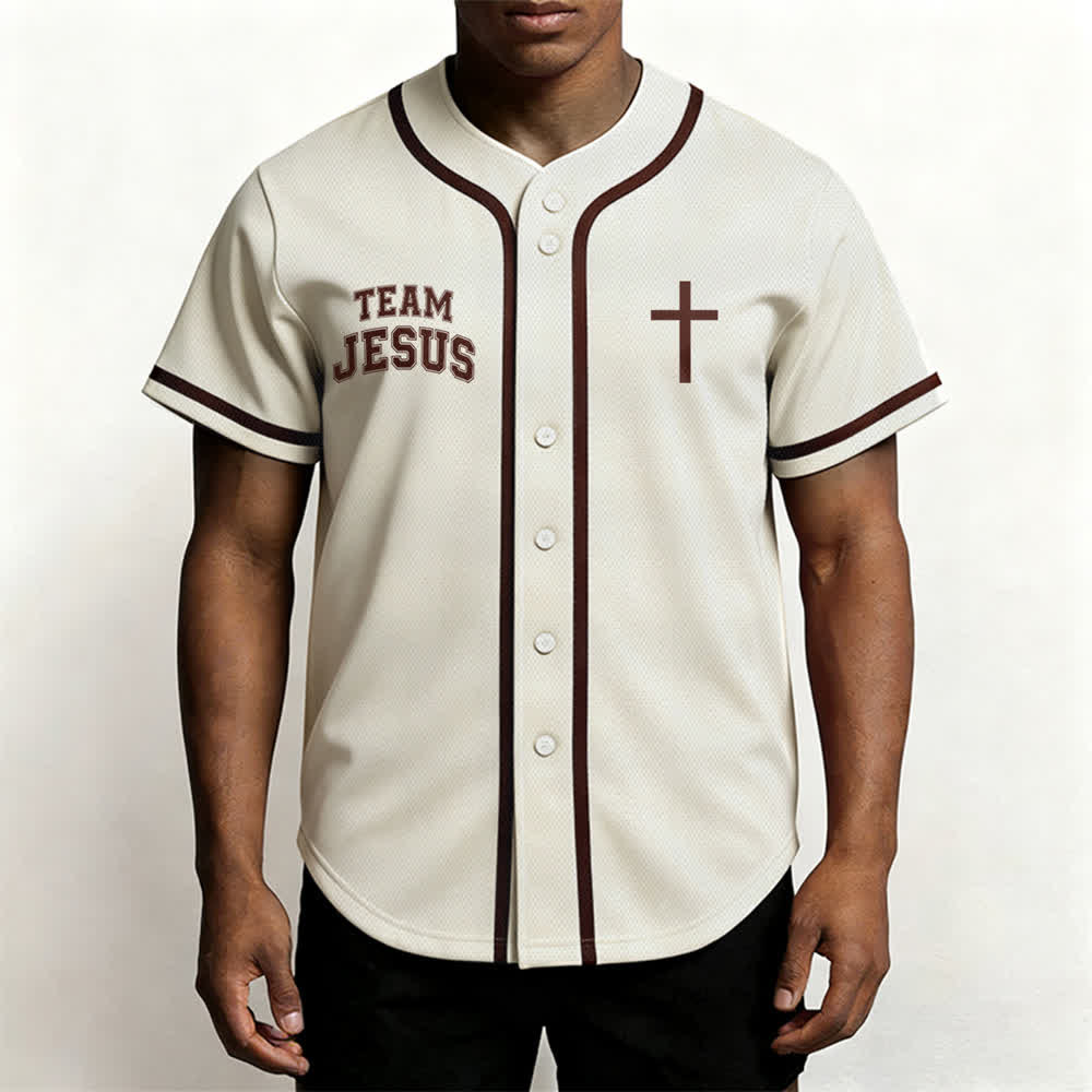 Christianartworkshop Team Jesus Chosen Mesh Baseballtrikot - image 34