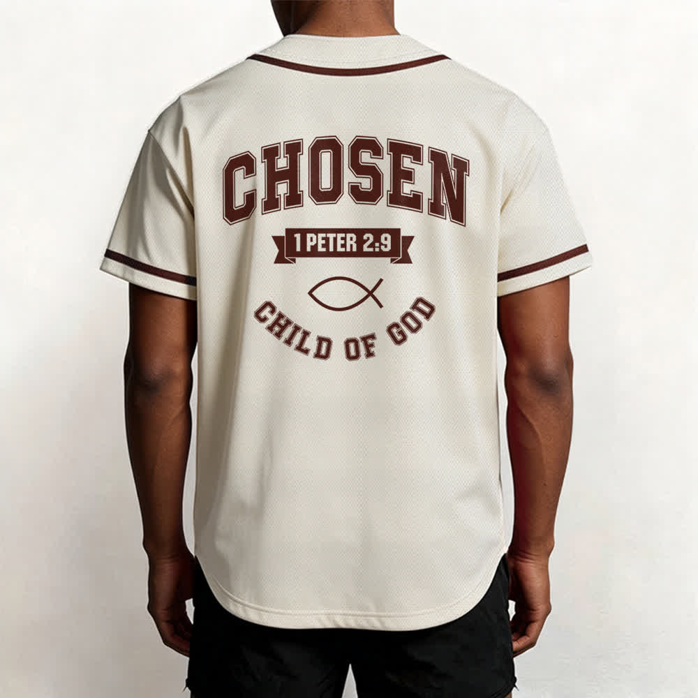 Christianartworkshop Team Jesus Chosen Mesh Baseballtrikot - image 33
