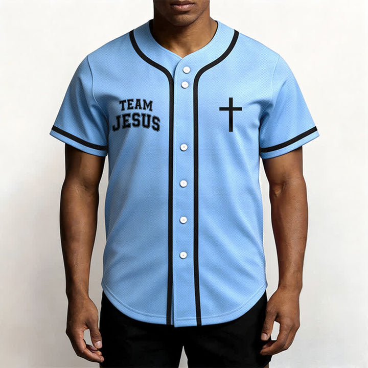 Christianartworkshop Team Jesus Chosen Mesh Baseballtrikot - image 41