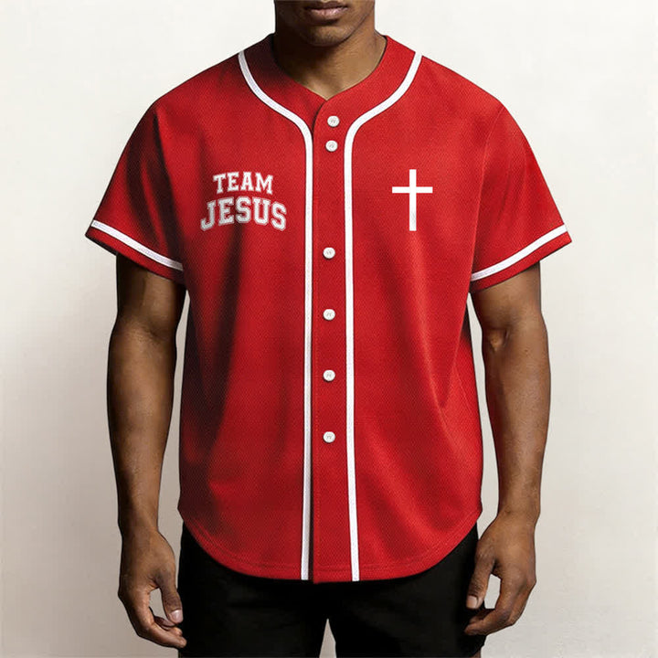 Christianartworkshop Team Jesus Chosen Mesh Baseballtrikot - image 55