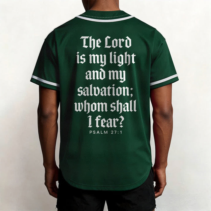 Christianartworkshop Psalm 23 Navy Scripture Team Baseball Jersey - image 33