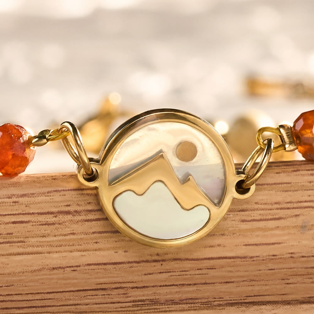 Christianartworkshop Wildnis-inspiriertes Berg-Charm-Armband: Symbol stiller, heiliger Gelassenheit - image 2