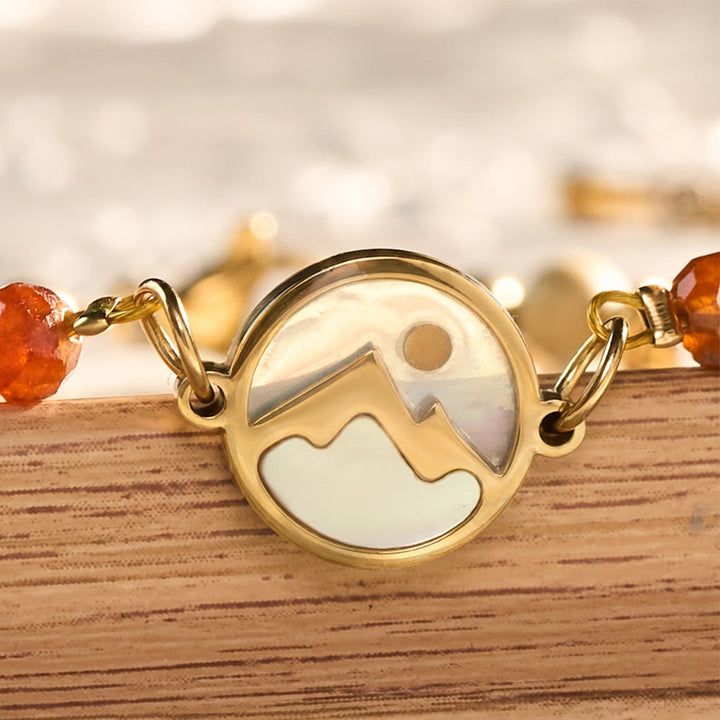 Christianartworkshop Wildnis-inspiriertes Berg-Charm-Armband: Symbol stiller, heiliger Gelassenheit - image 2