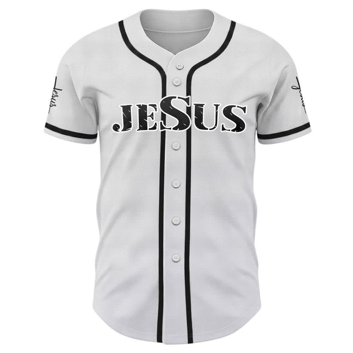Christianartworkshop Baseballtrikot mit doppelseitigem Jesus-Kreuz-Print - image 8