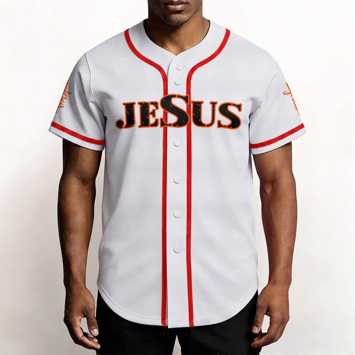Christianartworkshop Baseballtrikot mit doppelseitigem Jesus-Kreuz-Print - image 19