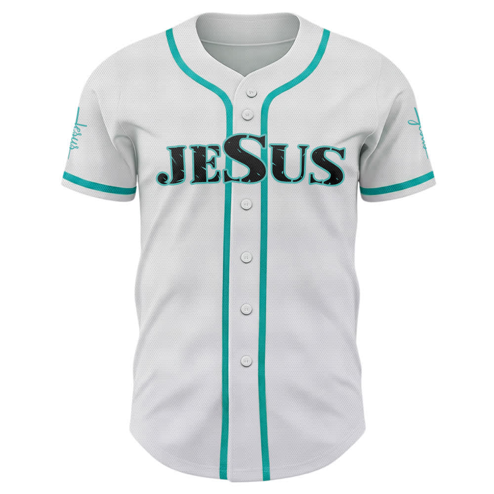 Christianartworkshop Baseballtrikot mit doppelseitigem Jesus-Kreuz-Print - image 29