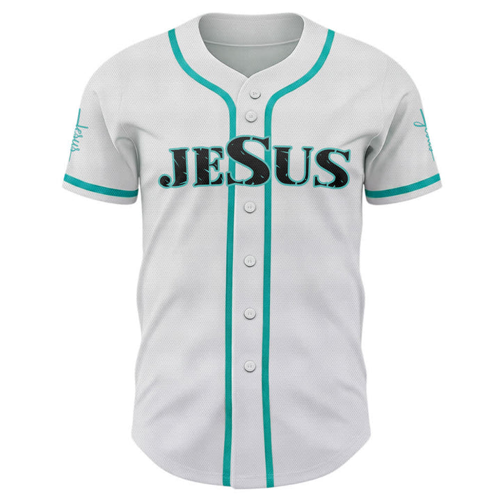 Christianartworkshop Baseballtrikot mit doppelseitigem Jesus-Kreuz-Print - image 29
