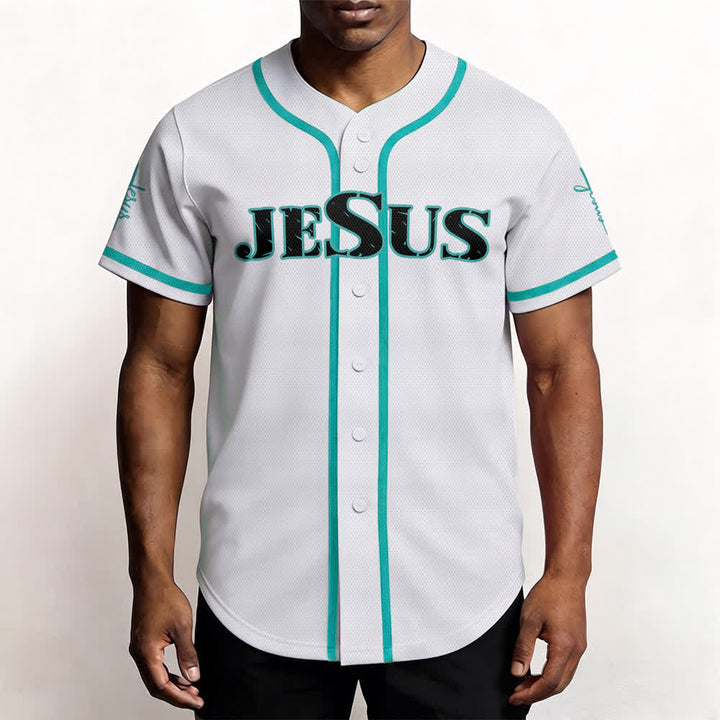 Christianartworkshop Baseballtrikot mit doppelseitigem Jesus-Kreuz-Print - image 33
