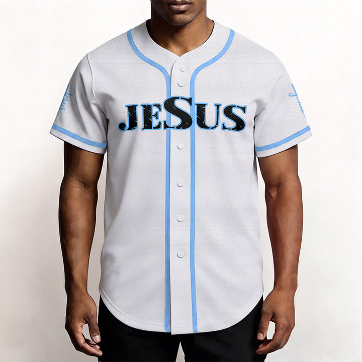 Christianartworkshop Baseballtrikot mit doppelseitigem Jesus-Kreuz-Print - image 40
