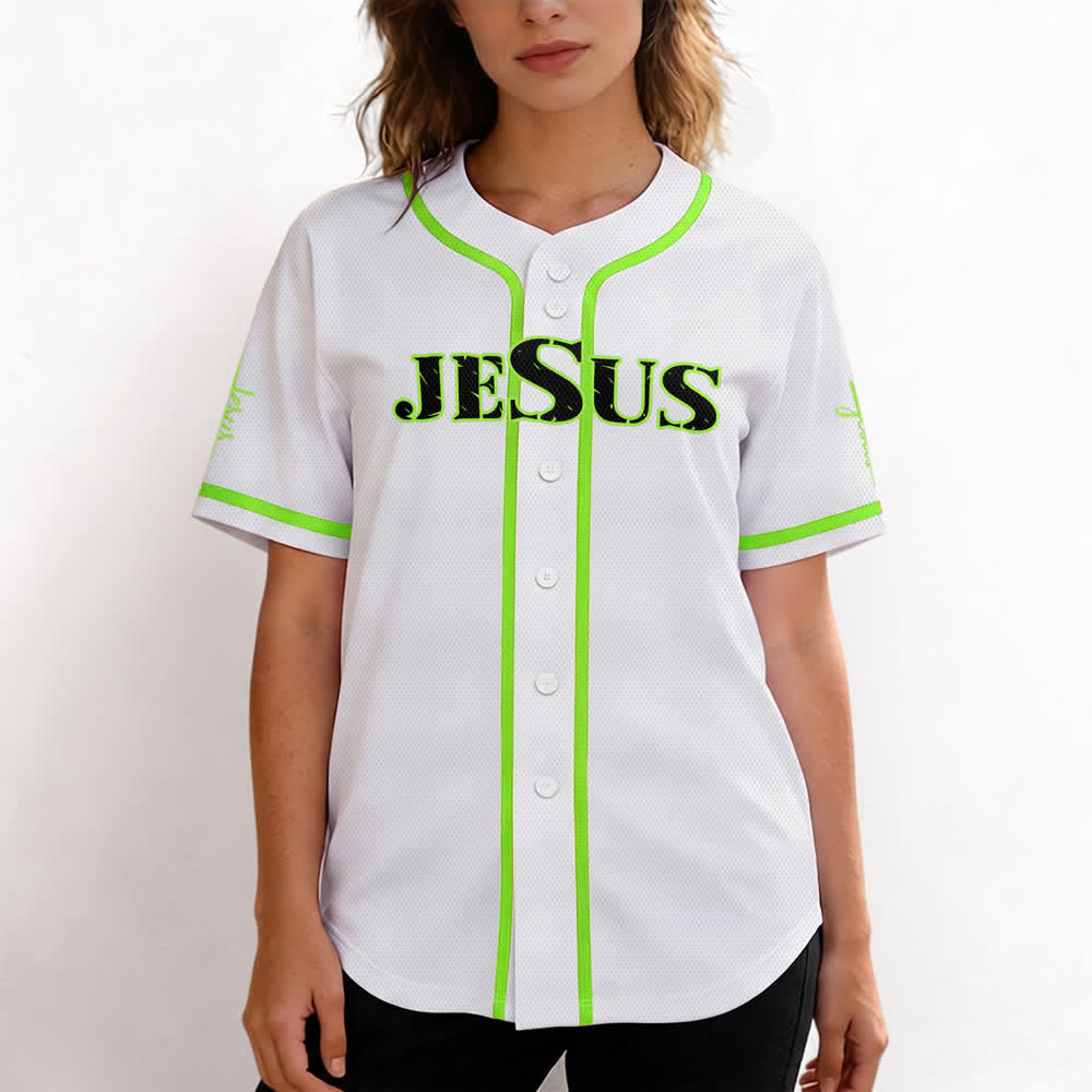 Christianartworkshop Baseballtrikot mit doppelseitigem Jesus-Kreuz-Print - image 52