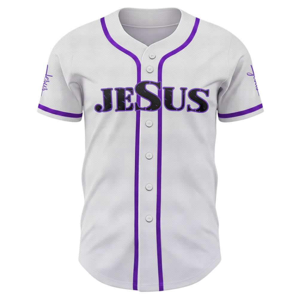 Christianartworkshop Baseballtrikot mit doppelseitigem Jesus-Kreuz-Print - image 57