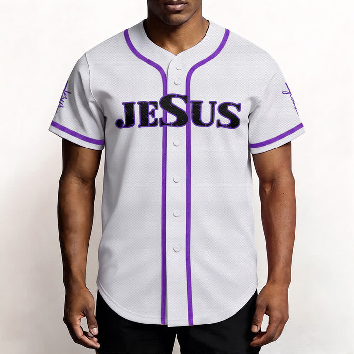 Christianartworkshop Baseballtrikot mit doppelseitigem Jesus-Kreuz-Print - image 61