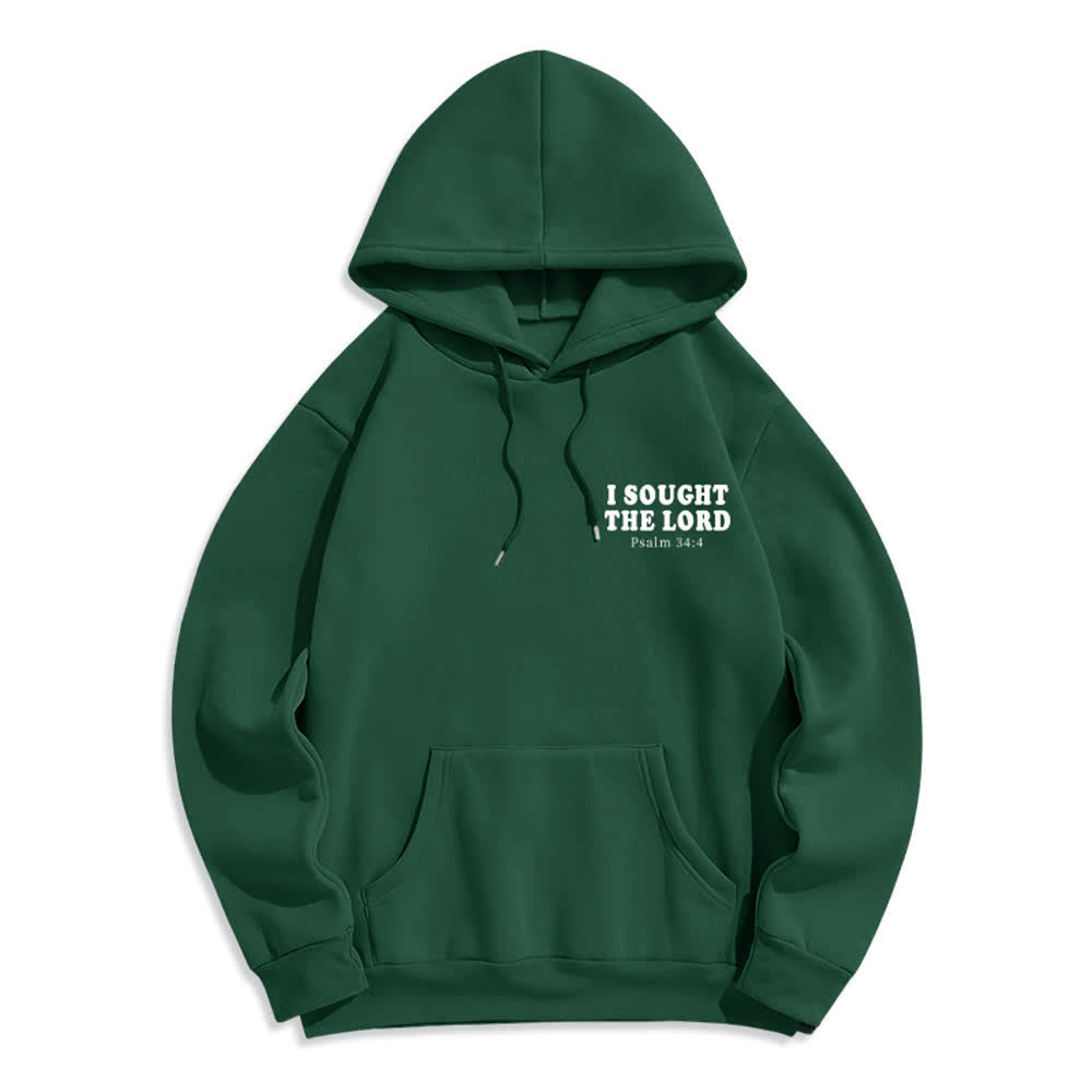 Christianartworkshop Ich suchte den Herrn Psalm 34:4 Sunrise Pullover Hoodie - image 20