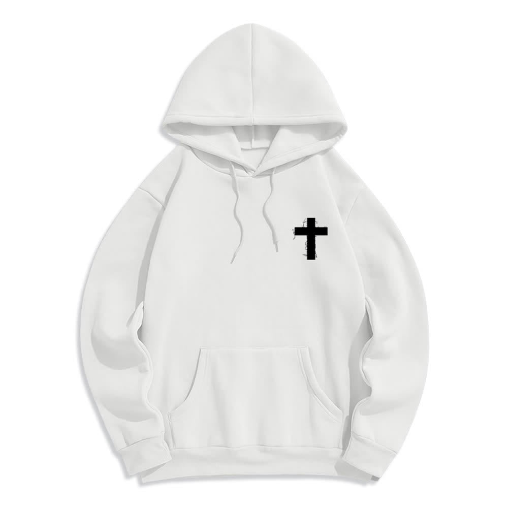 Christianartworkshop Übergroßer Pullover-Hoodie: Nur hier, um Gott die Ehre zu geben - image 8