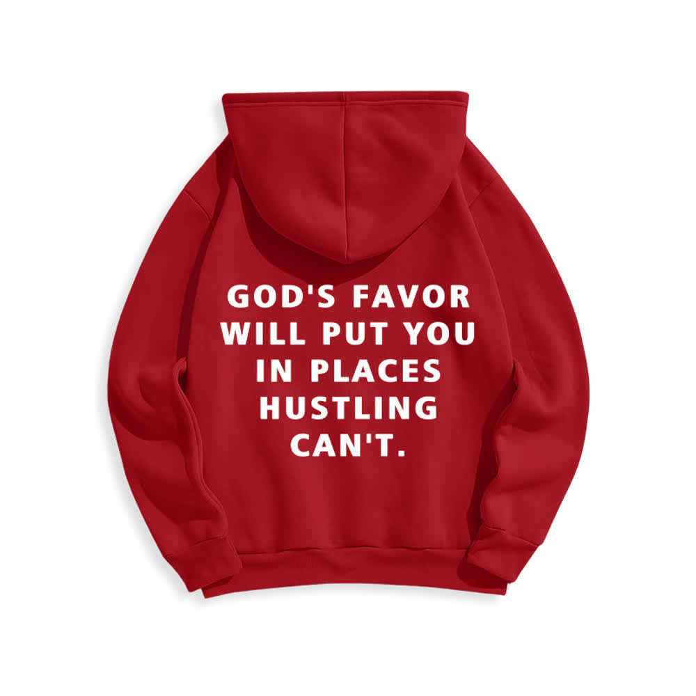 Christianartworkshop God's Favor Streetwear Fleecegefütterter Pullover-Hoodie - image 7
