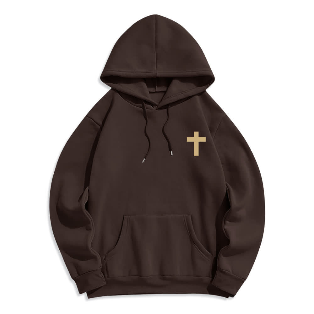 Christianartworkshop Fearfully And Wonderfully Made Hoodie mit Sternenrückenprint - image 11