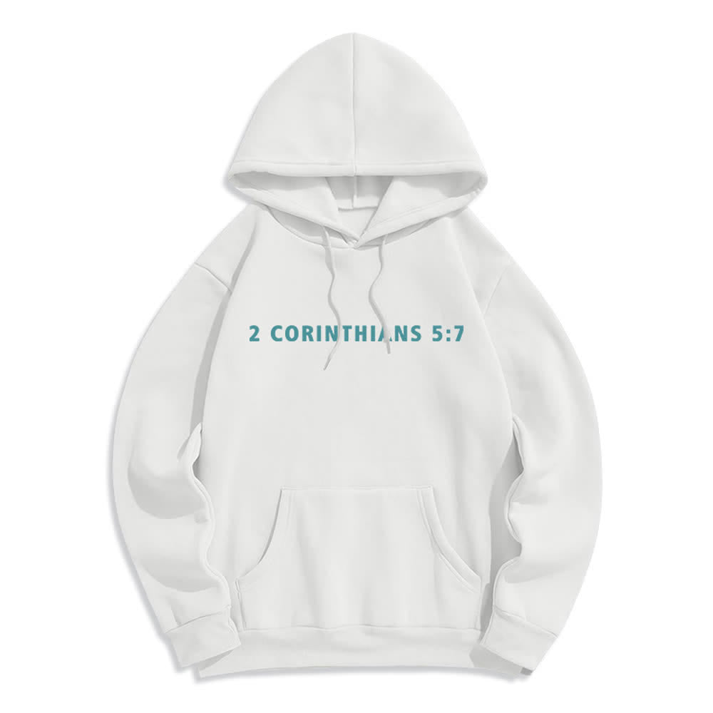 Christianartworkshop „ Walk By Faith Not By Sight“ Pullover-Hoodie - image 2