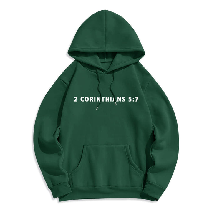 Christianartworkshop „Walk By Faith Not By Sight“-Pullover-Hoodie - image 23